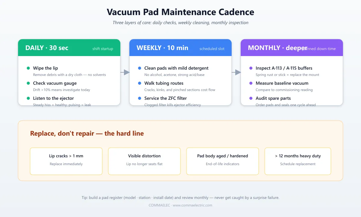Entretien des ventouses : un guide d'entretien pratique pour les nouveaux venus dans la manipulation du vide